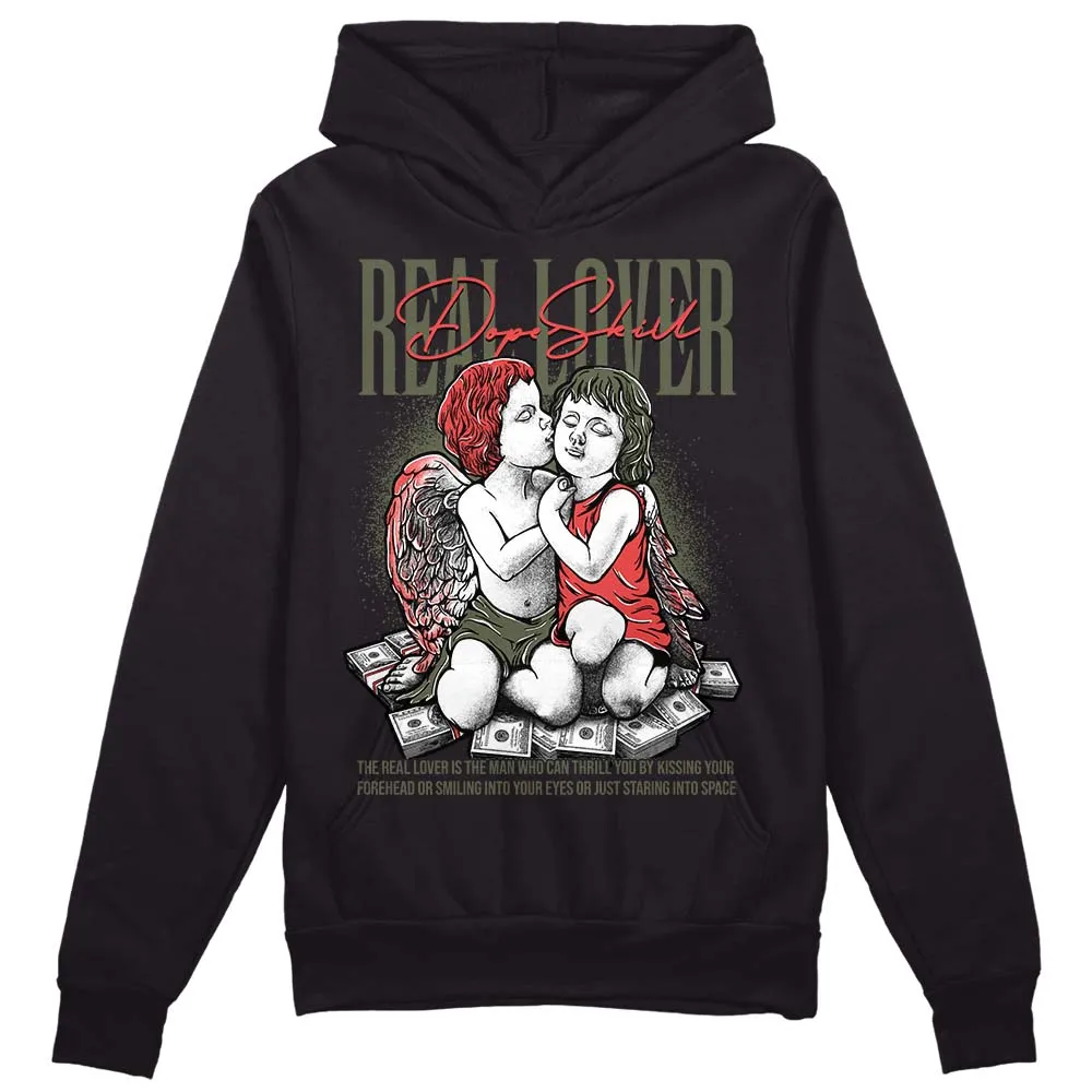 Dunk Mystic Red Cargo Khaki DopeSkill Hoodie Sweatshirt Real Lover Graphic sold by DopeSkill product image thumbnail 2