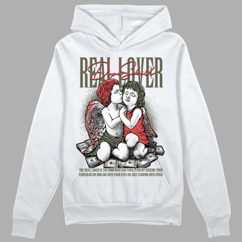 Dunk Mystic Red Cargo Khaki DopeSkill Hoodie Sweatshirt Real Lover Graphic sold by DopeSkill