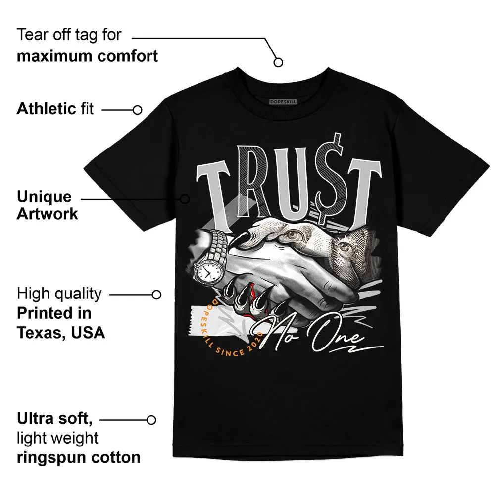 Dunk Cool Grey DopeSkill T-Shirt Trust No One Graphic sold by DopeSkill product image thumbnail 3