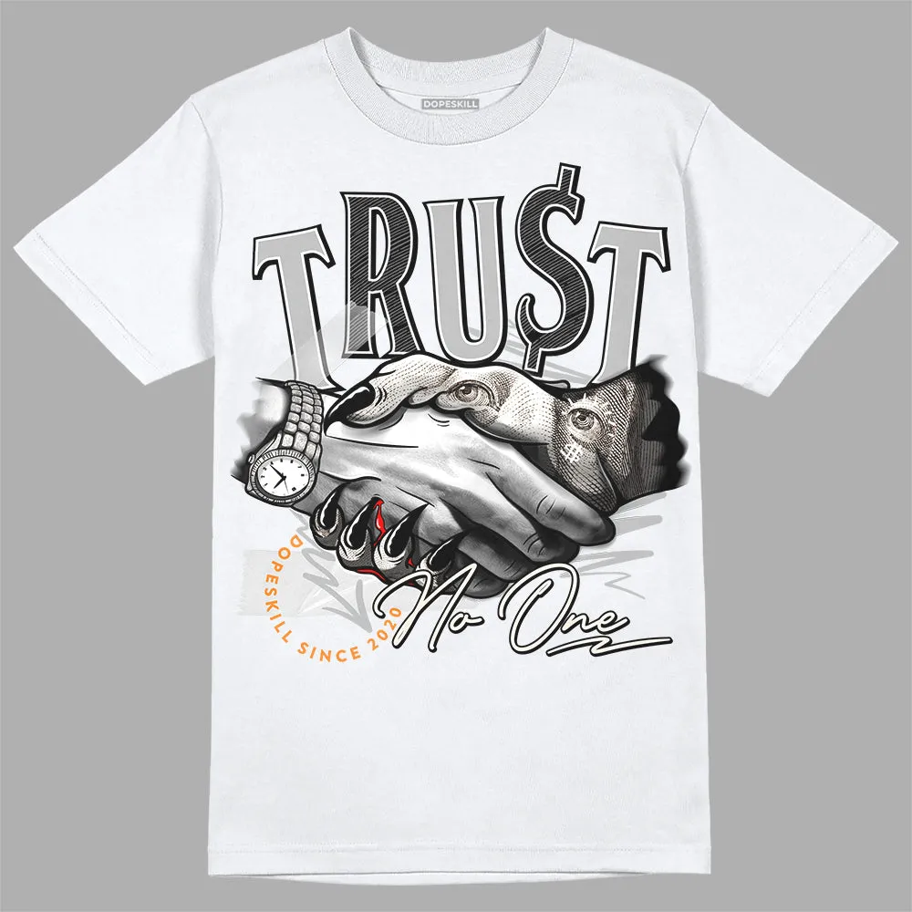 Dunk Cool Grey DopeSkill T-Shirt Trust No One Graphic sold by DopeSkill product image thumbnail 2