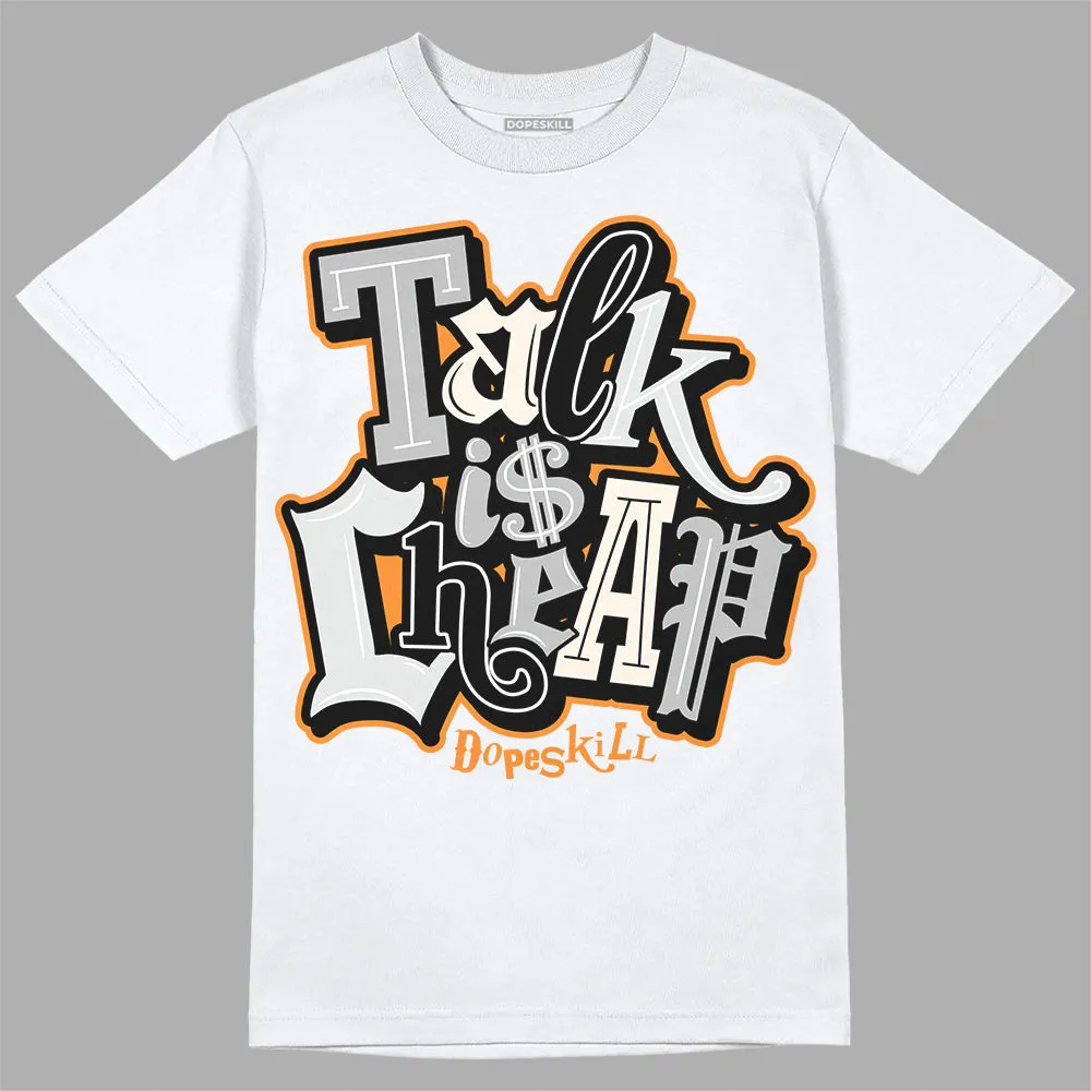 Dunk Cool Grey DopeSkill T-Shirt Talk Is Chip Graphic sold by DopeSkill product image thumbnail 2
