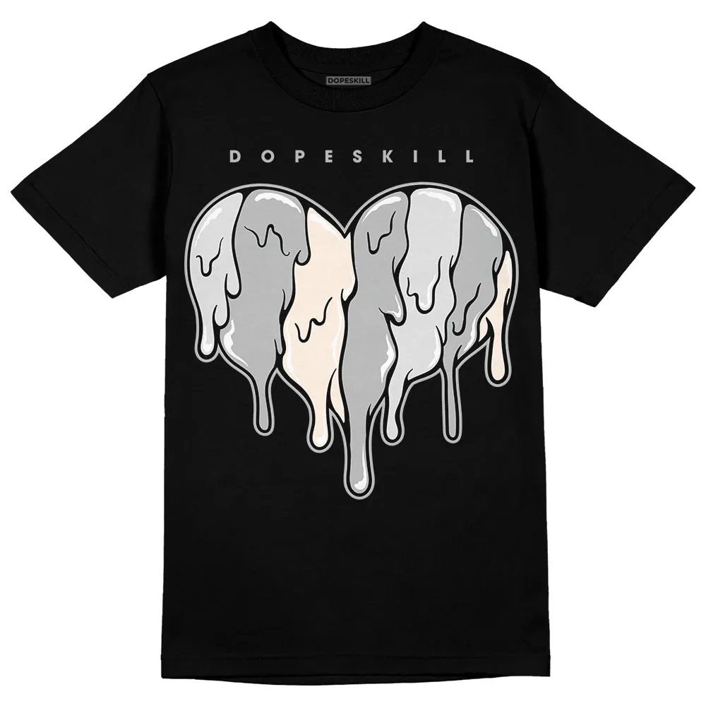 Dunk Cool Grey DopeSkill T-Shirt Slime Drip Heart Graphic sold by DopeSkill