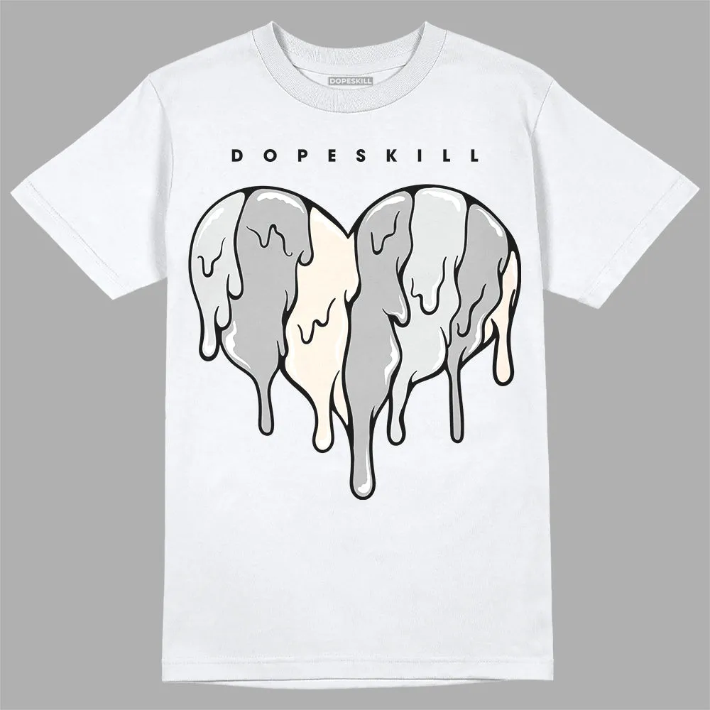 Dunk Cool Grey DopeSkill T-Shirt Slime Drip Heart Graphic sold by DopeSkill product image thumbnail 2