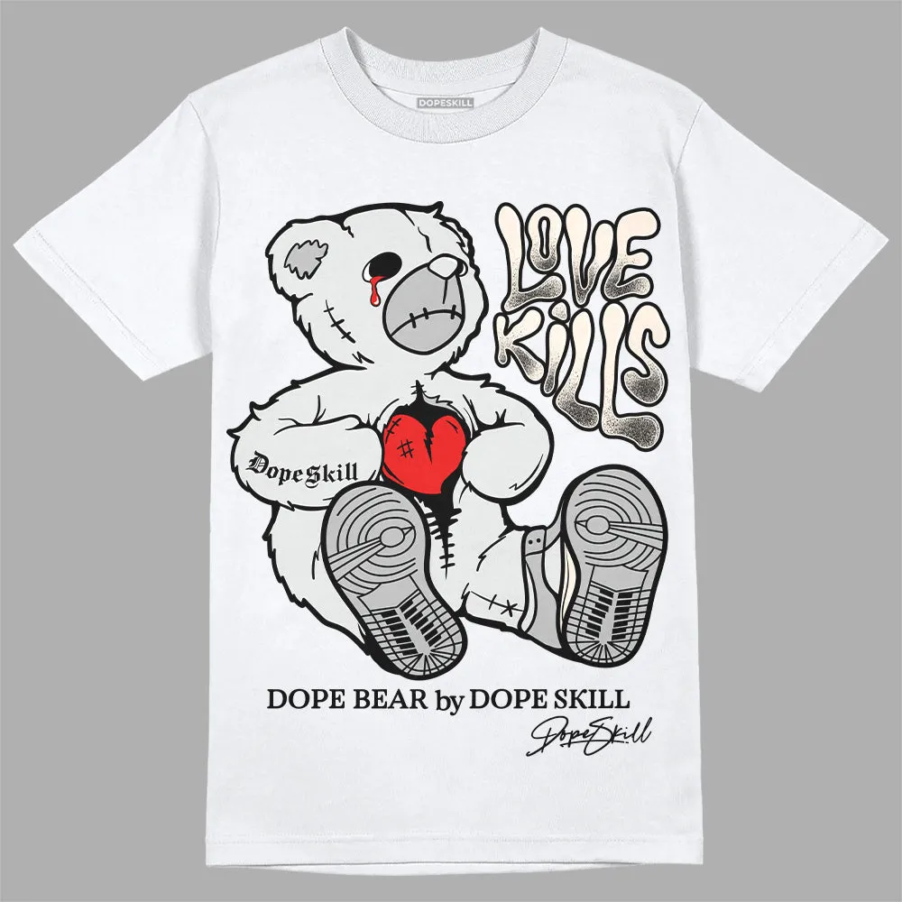 Dunk Cool Grey DopeSkill T-Shirt Love Kills Graphic sold by DopeSkill product image thumbnail 2