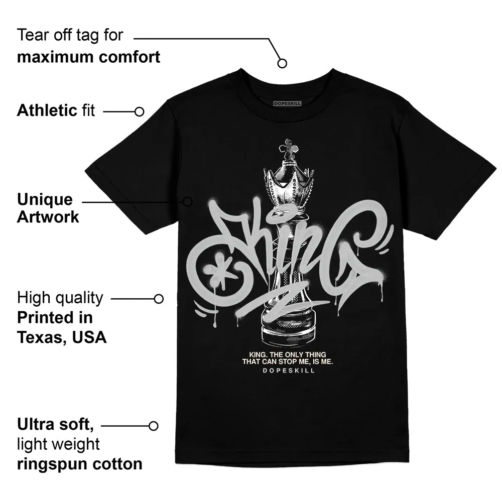 Dunk Cool Grey DopeSkill T-Shirt King Chess Graphic sold by DopeSkill product image thumbnail 3