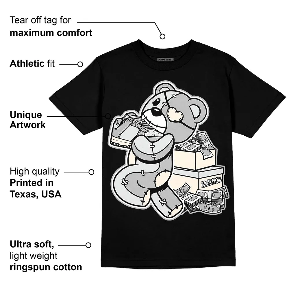 Dunk Cool Grey DopeSkill T-Shirt Bear Steals Sneaker Graphic sold by DopeSkill product image thumbnail 3
