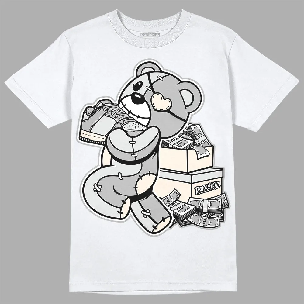 Dunk Cool Grey DopeSkill T-Shirt Bear Steals Sneaker Graphic sold by DopeSkill product image thumbnail 2