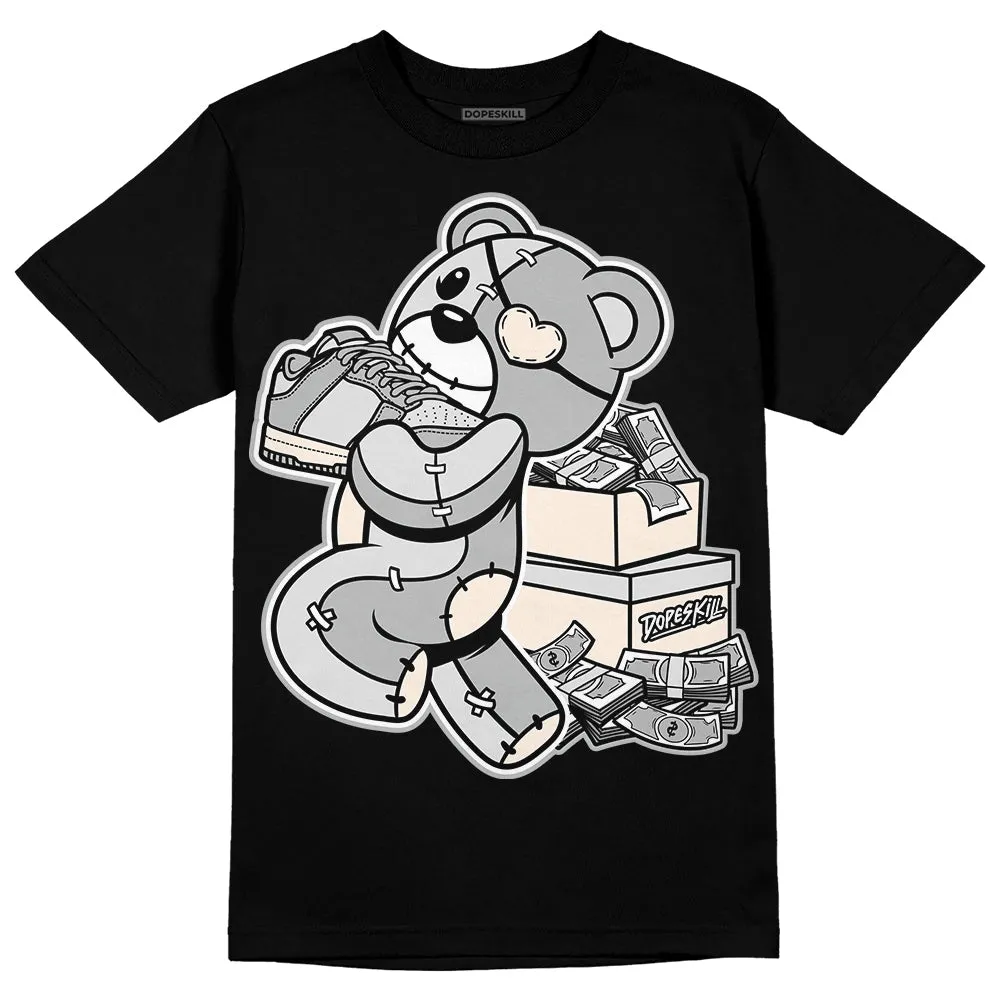 Dunk Cool Grey DopeSkill T-Shirt Bear Steals Sneaker Graphic sold by DopeSkill