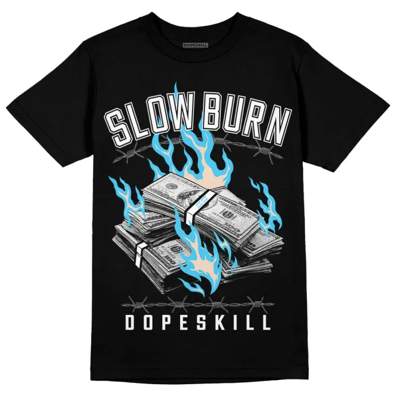 Sail Black 2s DopeSkill T-Shirt Slow Burn Graphic sold by DopeSkill