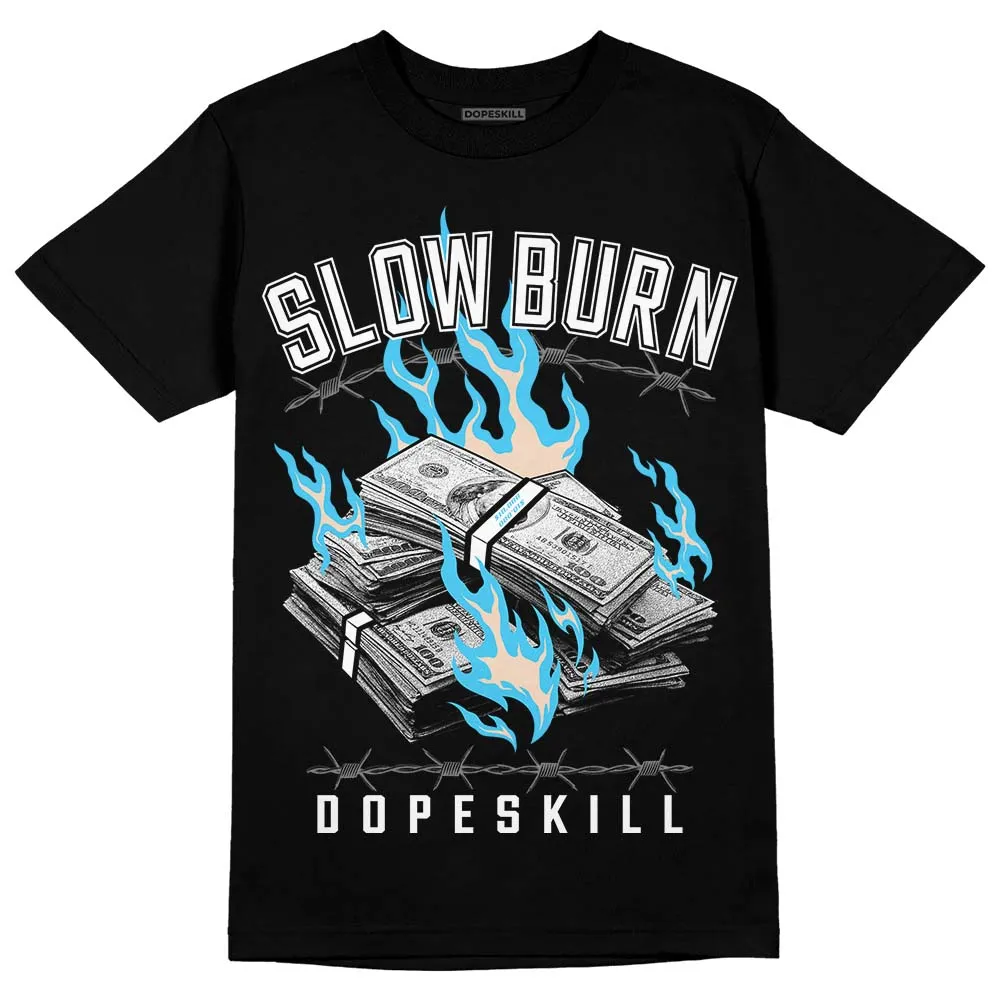 Sail Black 2s DopeSkill T-Shirt Slow Burn Graphic sold by DopeSkill