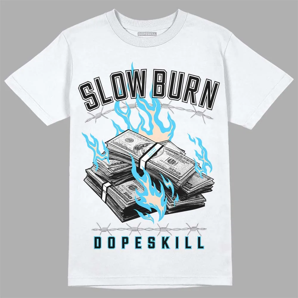 Sail Black 2s DopeSkill T-Shirt Slow Burn Graphic sold by DopeSkill product image thumbnail 2