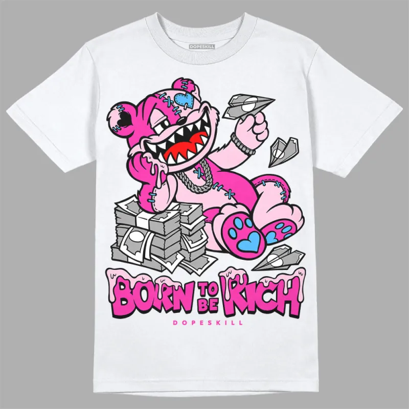 Pink Collection DopeSkill T-Shirt Born To Be Rich Graphic sold by DopeSkill
