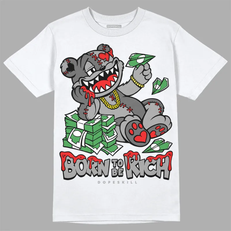 Grey Collection DopeSkill T-Shirt Born To Be Rich Graphic sold by DopeSkill