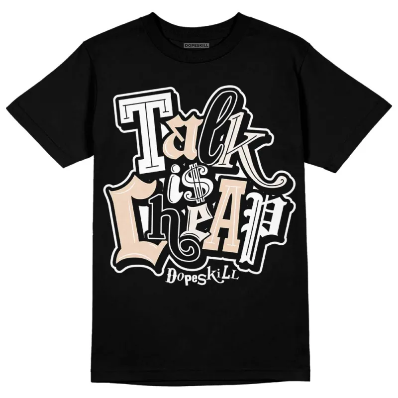 Sail Black 2s DopeSkill T-Shirt Talk Is Chip Graphic sold by DopeSkill