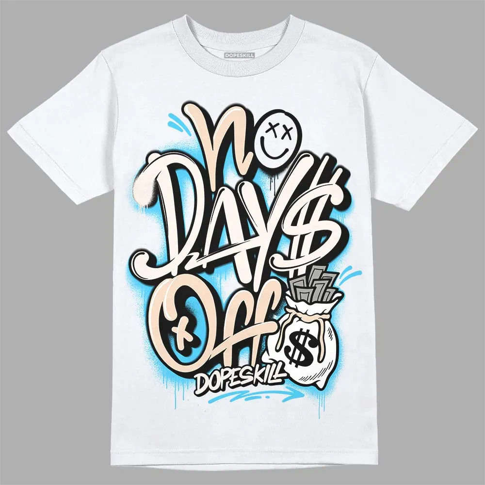 Sail Black 2s DopeSkill T-Shirt No Days Off Graphic sold by DopeSkill product image thumbnail 2