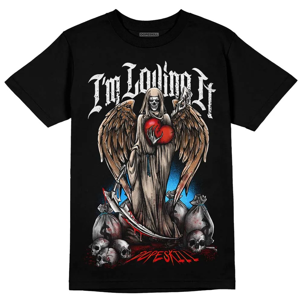 Sail Black 2s DopeSkill T-Shirt New I'm Loving It Graphic sold by DopeSkill