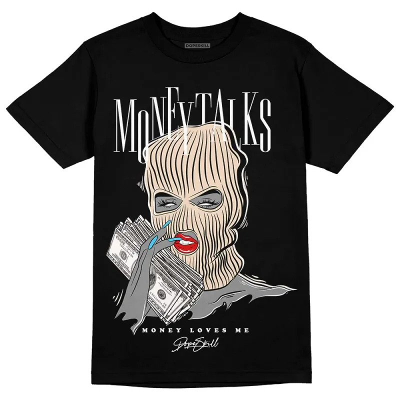 Sail Black 2s DopeSkill T-Shirt Money Talks Graphic sold by DopeSkill