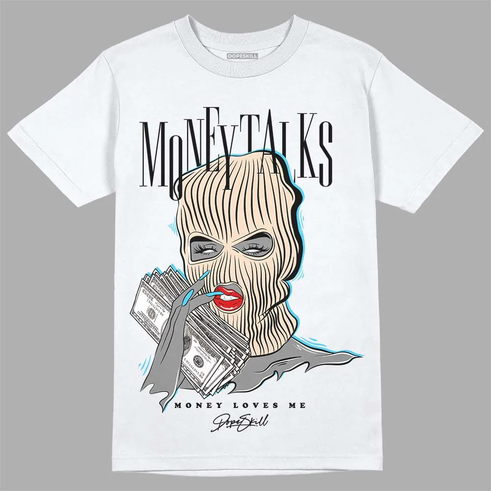 Sail Black 2s DopeSkill T-Shirt Money Talks Graphic sold by DopeSkill product image thumbnail 2