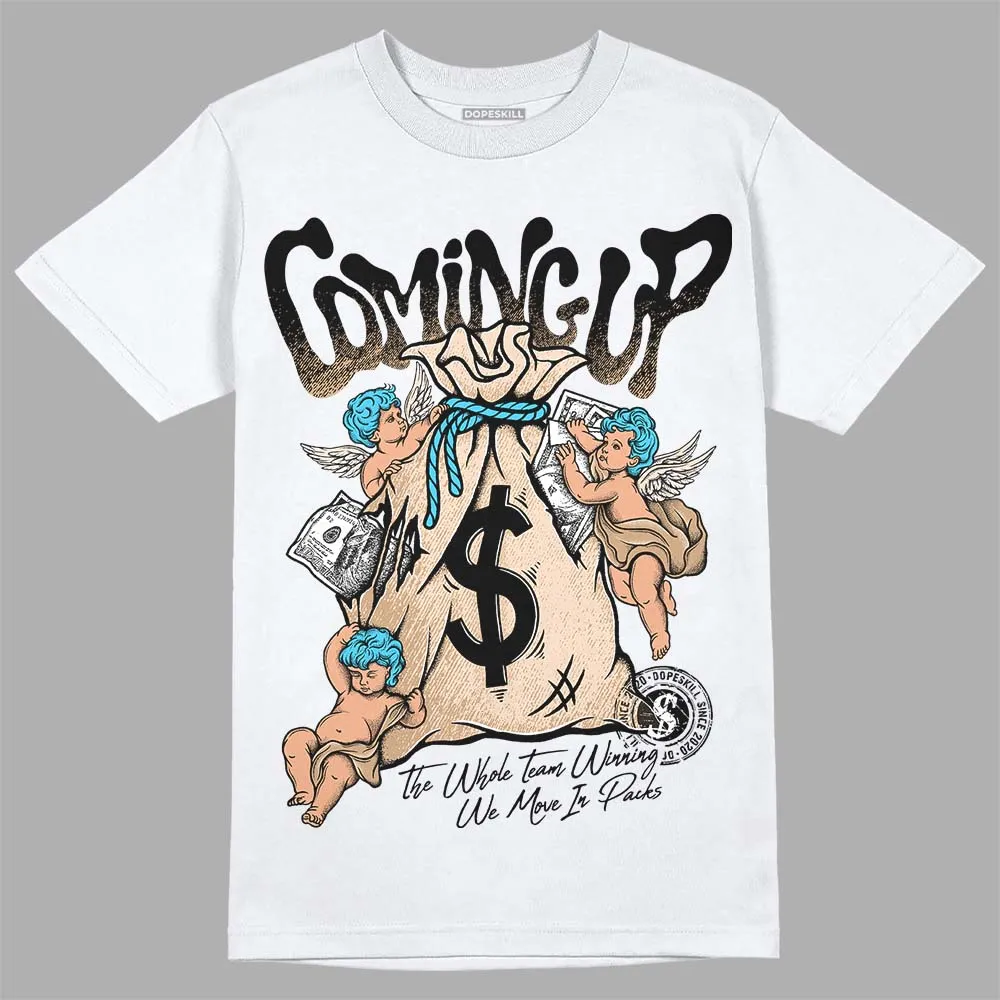 Sail Black 2s DopeSkill T-Shirt Money Bag Coming Up Graphic sold by DopeSkill product image thumbnail 2