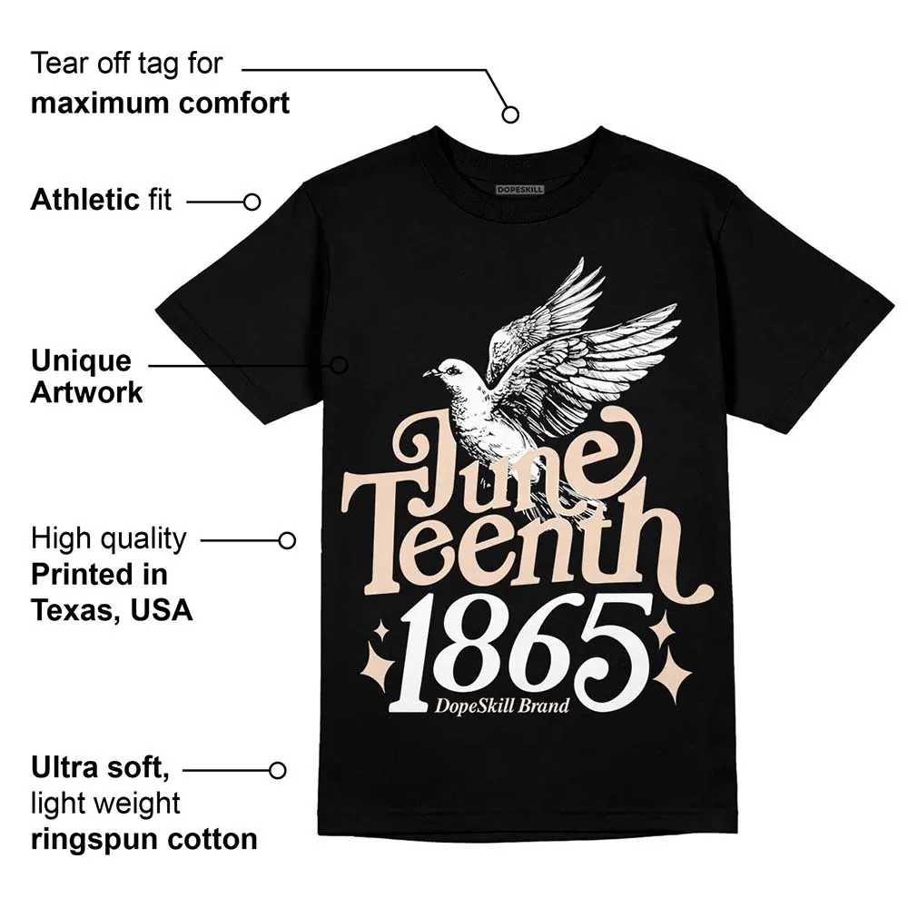 Sail Black 2s DopeSkill T-Shirt Juneteenth 1865 Graphic sold by DopeSkill product image thumbnail 3