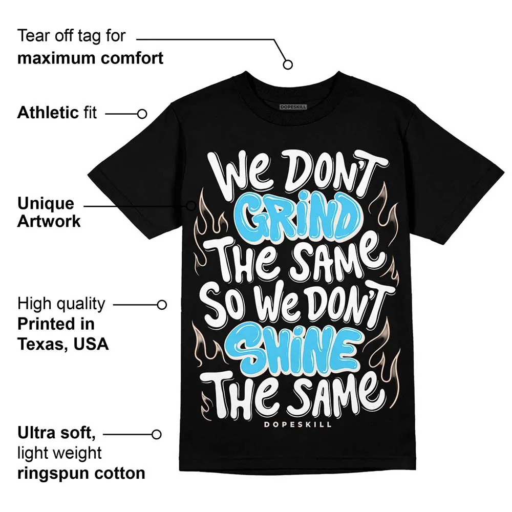 Sail Black 2s DopeSkill T-Shirt Grind Shine Graphic sold by DopeSkill product image thumbnail 3