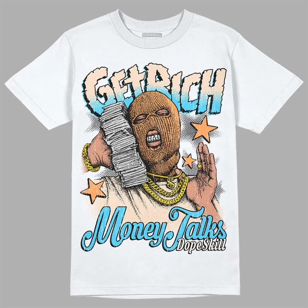 Sail Black 2s DopeSkill T-Shirt Get Rich Graphic sold by DopeSkill product image thumbnail 2