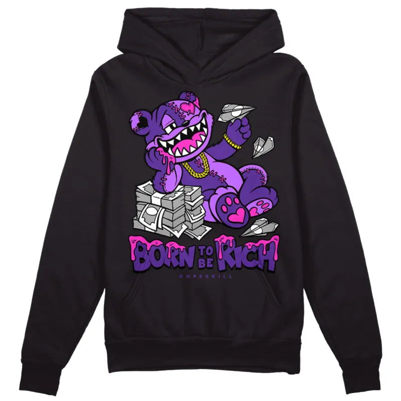 PURPLE Collection DopeSkill Hoodie Sweatshirt Born To Be Rich Graphic sold by DopeSkill
