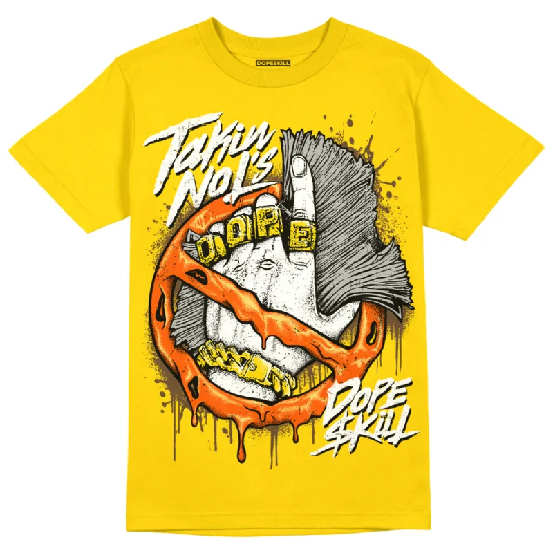 Yellow Ochre 6s DopeSkill Yellow T-shirt Takin No L's Graphic sold by DopeSkill