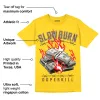 Yellow Ochre 6s DopeSkill Yellow T-shirt Slow Burn Graphic sold by DopeSkill