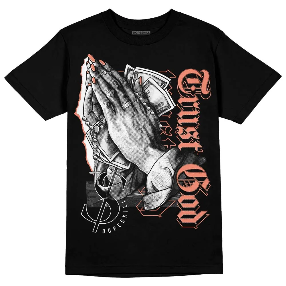 Dunk Amber Brown DopeSkill T-Shirt Trust God Graphic sold by DopeSkill product image thumbnail 2