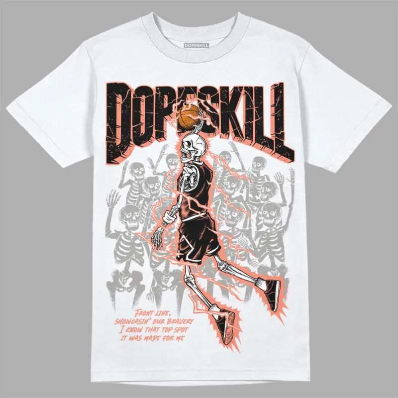 Dunk Amber Brown DopeSkill T-Shirt Thunder Dunk Graphic sold by DopeSkill