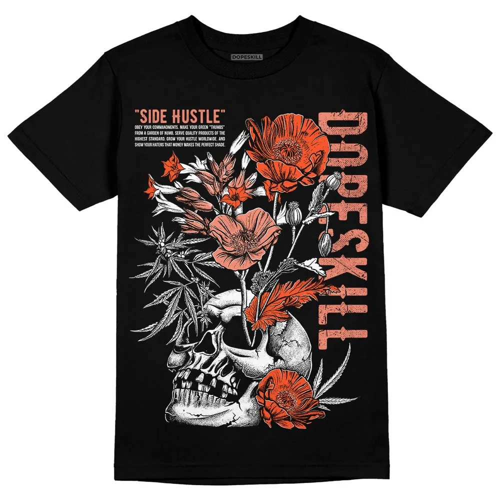 Dunk Amber Brown DopeSkill T-Shirt Side Hustle Graphic sold by DopeSkill product image thumbnail 2