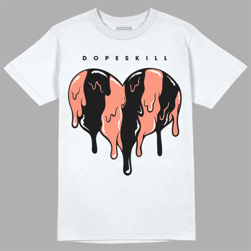 Dunk Amber Brown DopeSkill T-Shirt Slime Drip Heart Graphic sold by DopeSkill