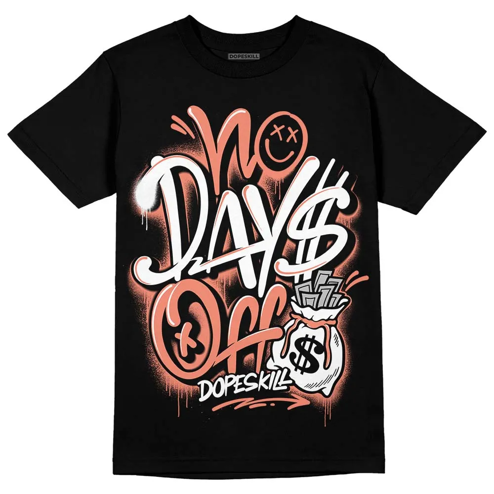 Dunk Amber Brown DopeSkill T-Shirt No Days Off Graphic sold by DopeSkill product image thumbnail 2