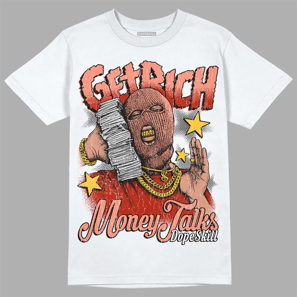 Dunk Amber Brown DopeSkill T-Shirt Get Rich Graphic sold by DopeSkill