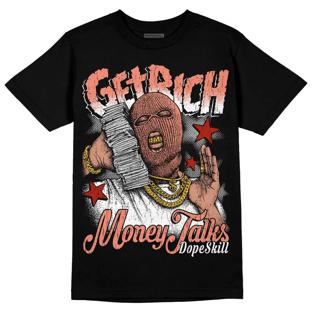 Dunk Amber Brown DopeSkill T-Shirt Get Rich Graphic sold by DopeSkill product image thumbnail 2