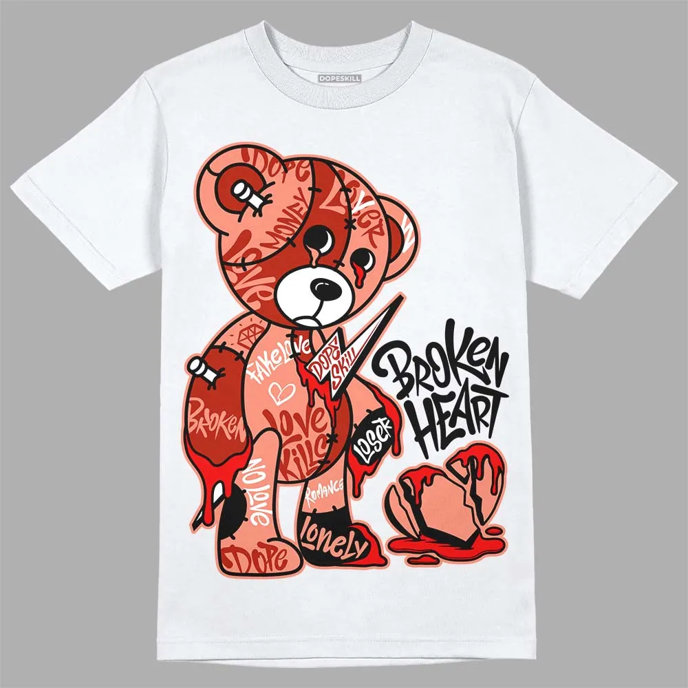 Dunk Amber Brown DopeSkill T-Shirt Broken Heart Graphic sold by DopeSkill