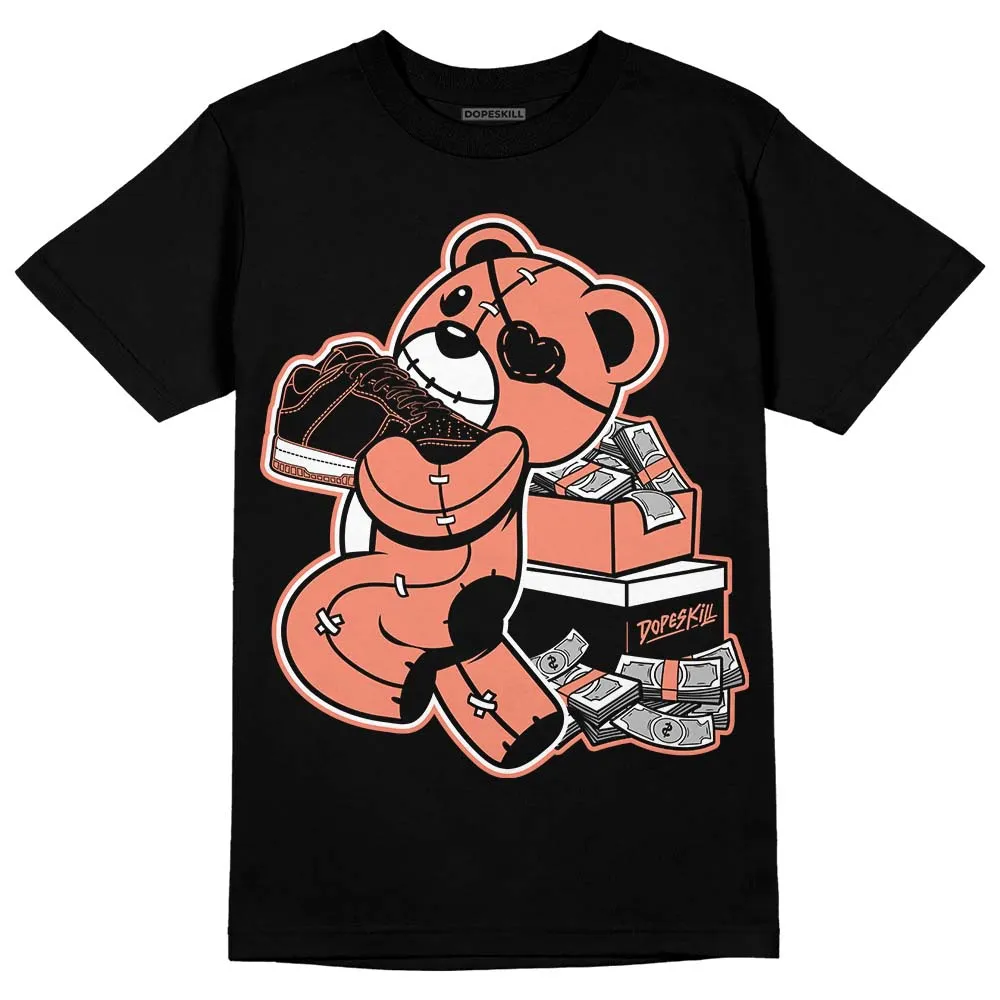 Dunk Amber Brown DopeSkill T-Shirt Bear Steals Sneaker Graphic sold by DopeSkill product image thumbnail 2