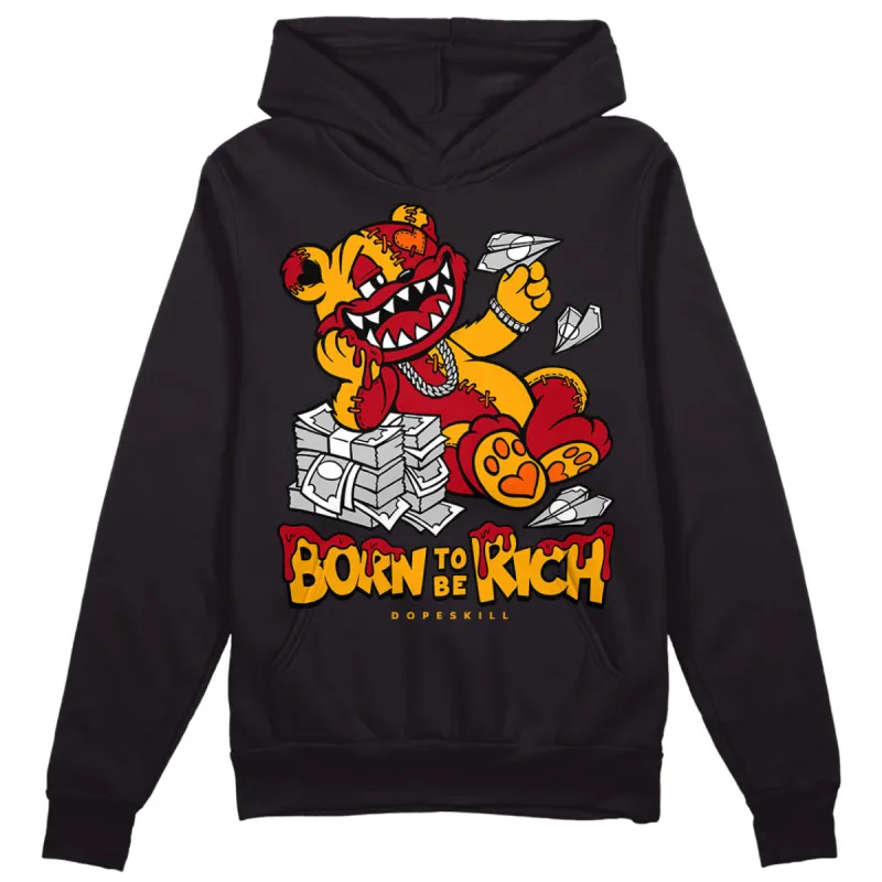 Citrus 7s DopeSkill Hoodie Sweatshirt Born To Be Rich Graphic sold by DopeSkill