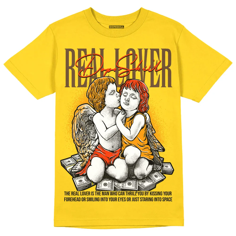 Yellow Ochre 6s DopeSkill Yellow T-shirt Real Lover Graphic sold by DopeSkill