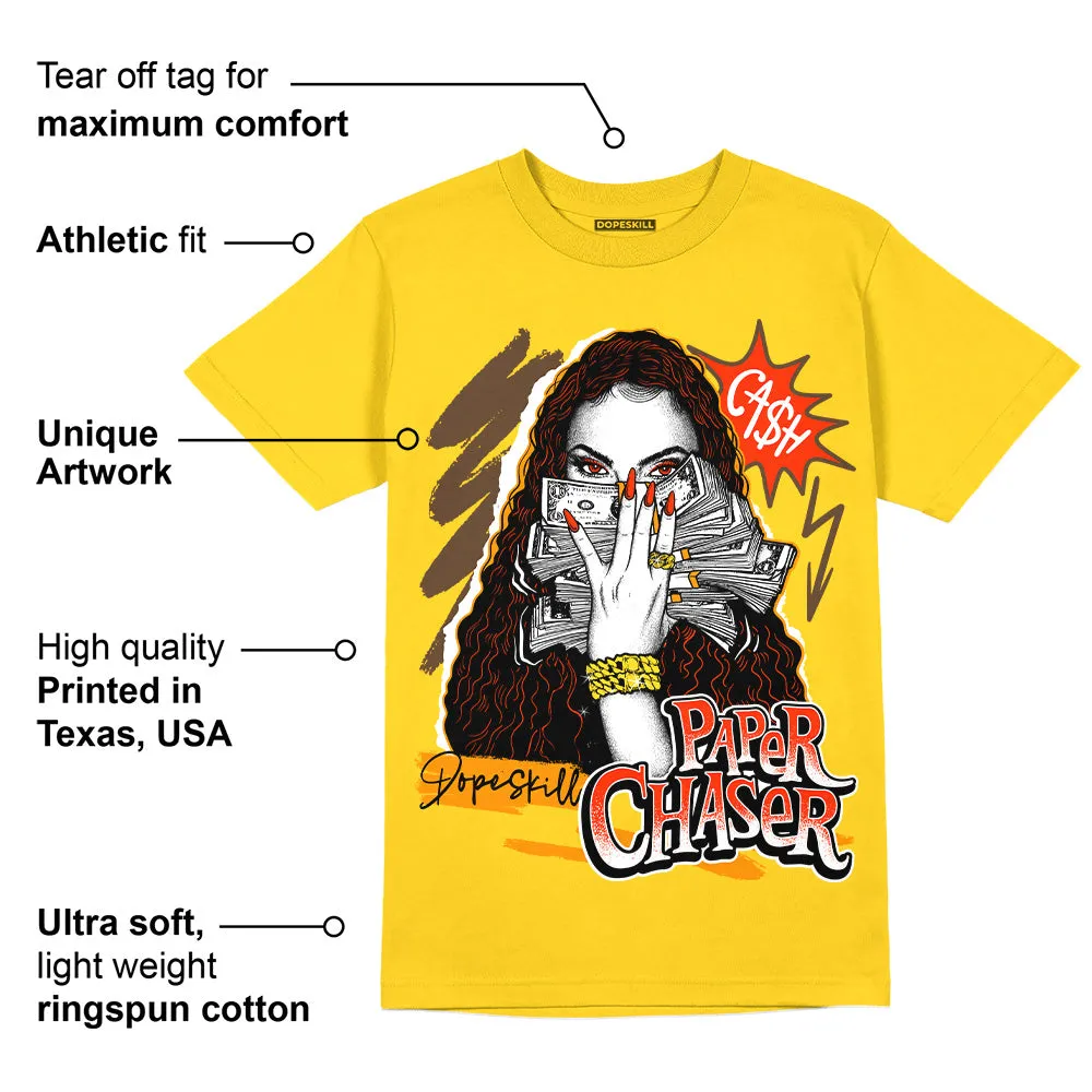 Yellow Ochre 6s DopeSkill Yellow T-shirt NPC Graphic sold by DopeSkill product image thumbnail 2