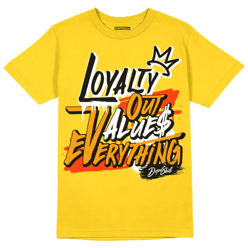 Yellow Ochre 6s DopeSkill Yellow T-shirt LOVE Graphic sold by DopeSkill