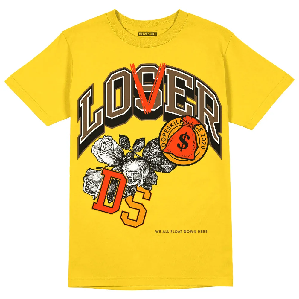 Yellow Ochre 6s DopeSkill Yellow T-shirt Loser Lover Graphic sold by DopeSkill