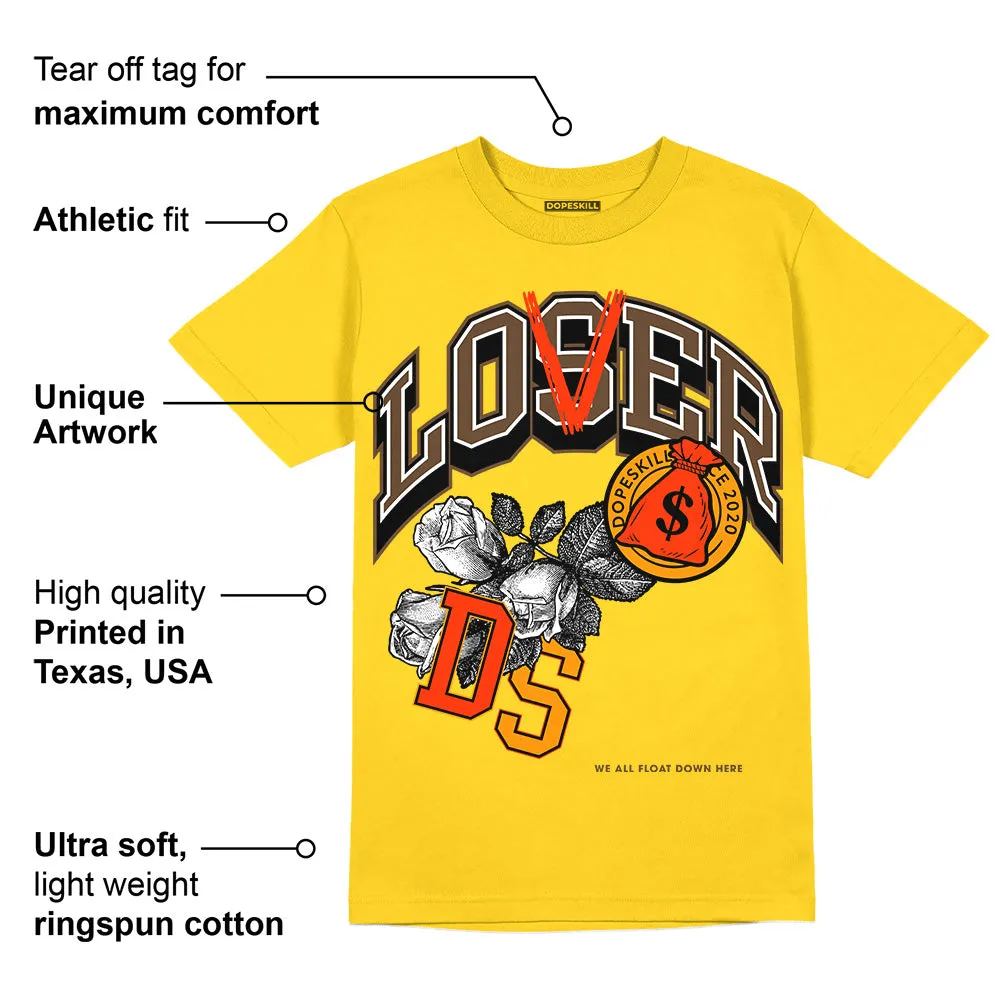 Yellow Ochre 6s DopeSkill Yellow T-shirt Loser Lover Graphic sold by DopeSkill product image thumbnail 2