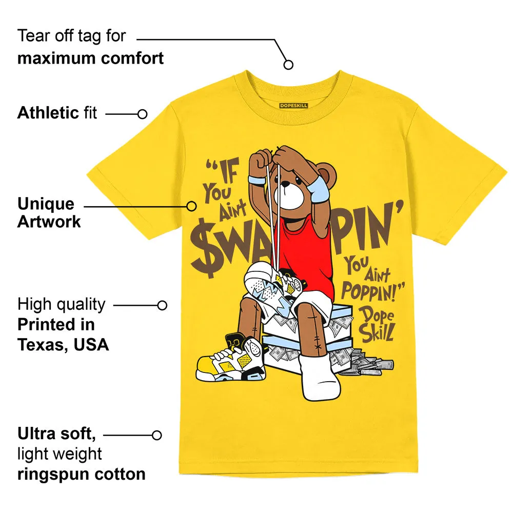 Yellow Ochre 6s DopeSkill Yellow T-shirt If You Aint Graphic sold by DopeSkill product image thumbnail 2