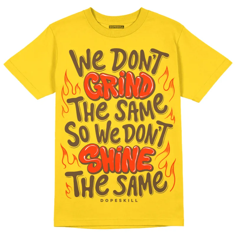 Yellow Ochre 6s DopeSkill Yellow T-shirt Grind Shine Graphic sold by DopeSkill