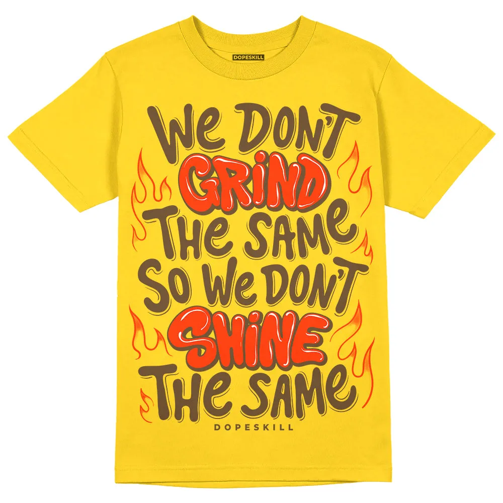 Yellow Ochre 6s DopeSkill Yellow T-shirt Grind Shine Graphic sold by DopeSkill