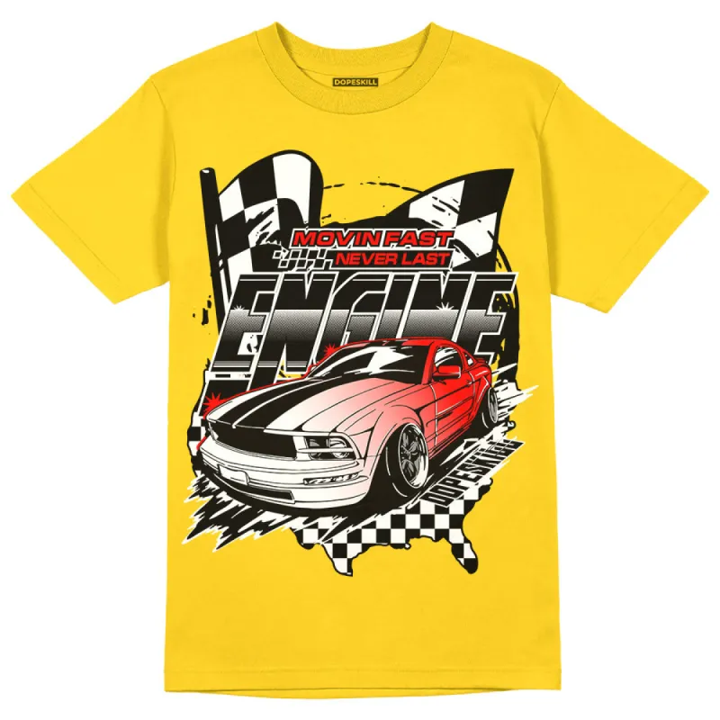 Yellow Ochre 6s DopeSkill Yellow T-shirt ENGINE Tshirt Graphic sold by DopeSkill