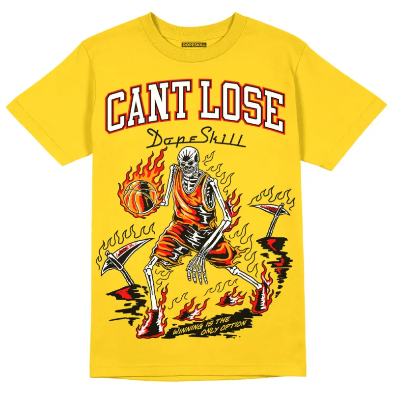 Yellow Ochre 6s DopeSkill Yellow T-shirt Cant Lose Graphic sold by DopeSkill