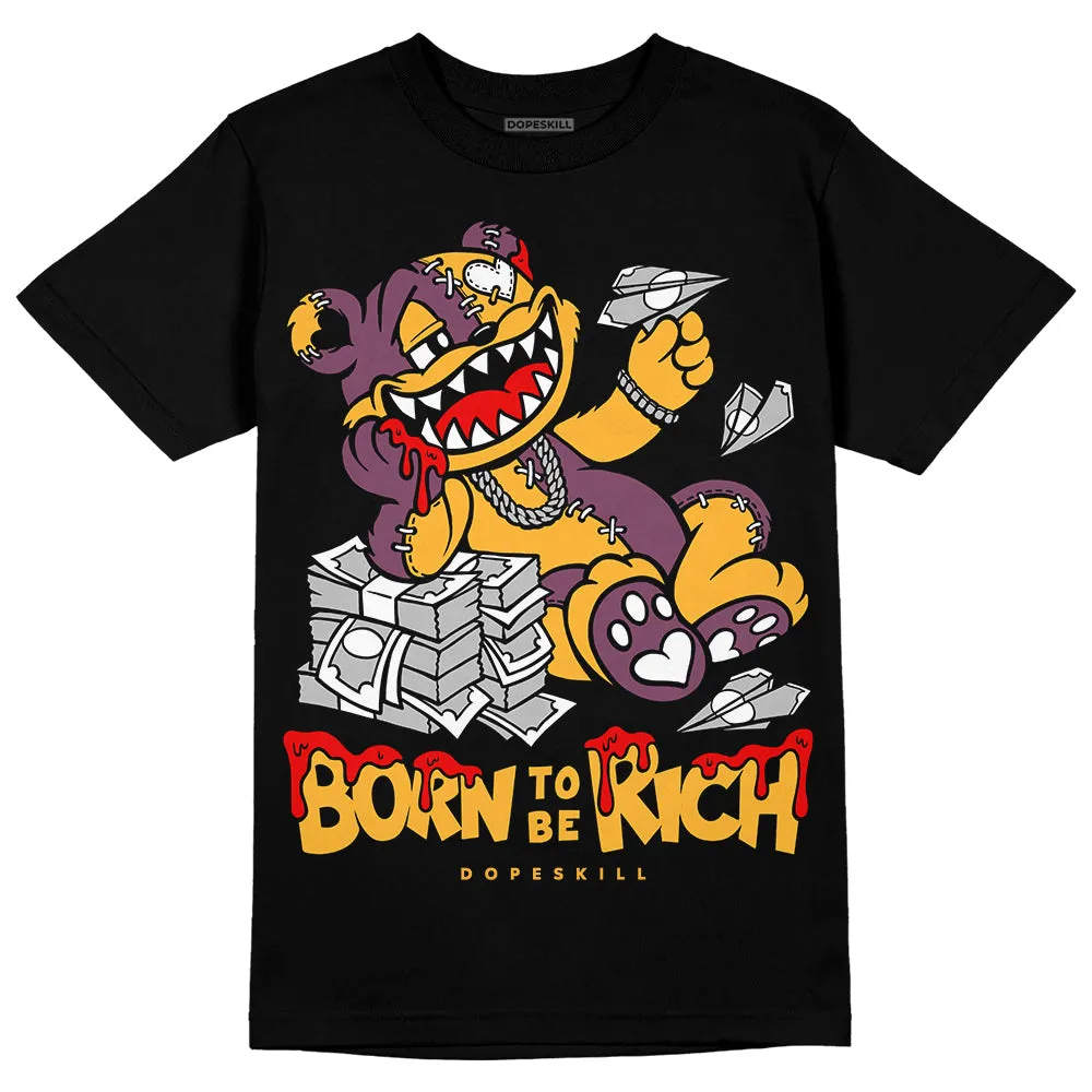 Brotherhood 1s High OG DopeSkill T-Shirt Born To Be Rich Graphic sold by DopeSkill product image thumbnail 2